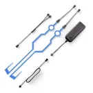 Helm verlichting scooterhelm LED - kleur: Blauw