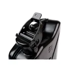 Brandstof Jerrycan 5l -FA Italia Metaal Zwart (RAL9005) Past Op Bagagerek Vespa Largeframe Sprint Rally