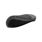 Buddyhoes / Zadeldek Vespa GTS 125 / 250 / 300 - Zwart / wit