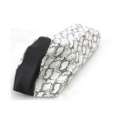 Buddyhoes / zadelhoes Vespa LX 50 - Cobra (zwart/wit)