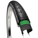 Buitenband CST Xpedium Ampero C1880 28 x 1.40-37-622 Voor e-Bikes Zwart Met Reflectie