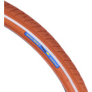 Buitenband Dutch Perfect 28 x 1.40-40-622mm Anti-lek Bruin Met Reflectie