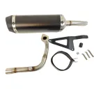 Bullet Racing uitlaat China GY6 - Baotian / AGM / Napoli - 4T Euro 4 / 5