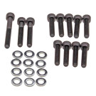 Bouten voor carterdeksel Minarelli (carterbouten) - Zwart