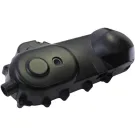 Carterkap China Scooter 12 Inch - Zwart