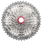 Cassette 10 Speed Sunrace CS-MX3 11-42T Zilver Rood