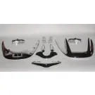 sierlijst set chroom - China Retro scooter (incl druppels)