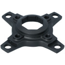Crank spider Miranda Voor Brose Boost Motor 4-arm BCD 55-104 mm Aluminium Zwart