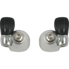 Down-Tube Kabelstopper Sunrace SP131 Links en Rechts Zilver (1 Set)