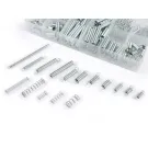 druk en trekveren assortimentsdoos oem diverse maten 200 st.