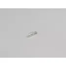 gloeilamp w2x4 6d 12v 1,2w wit gebruikt als knipperlicht