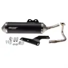 Uitlaat GY6/Kymco/AGM  - Tecnigas 4Scoot TRE Zwart