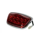 Achterlicht DJJD Cashmere Zwart Led CE Zwarte Rand DJJD Cashmere	   