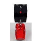 Achterlicht Peugeot103 Elec 1 X BA15S 1 X BA9S	 