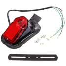 Achterlicht Uni Opbouw Model (Rood) Zwart Elec BA15S	