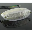 Achterlicht Uni Ovaal Led (Blank) CE Elec NL: Only Benelux	 