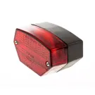 Achterlicht Universeel Zonder Steun (ulo) Rood CE Bay15D	 