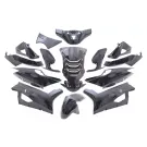 Kappenset Peugeot Speedfight 4 - Zwart metallic