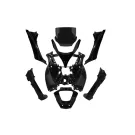 Kappenset Piaggio MP3 zwart (glans)125 - 500cc