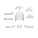 Kappenset voor Segway E110 / E125 - 9 delig - Wit (glans)