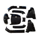Kappenset voor Segway E110 / E125 - 9 delig - Zwat (glans)