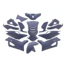 Kappenset Peugeot Speedfight 4 - Mat donkerblauw