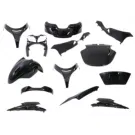 Kappenset Suzuki Burgmann Zwart Metallic