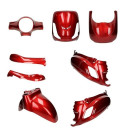 Kappenset Sym Fiddle 2 - Rood (Bordeaux) - DMP