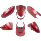 Kappenset Peugeot Kisbee mat Rood (Euro 3)