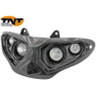 Koplamp - Quattro - Gilera Runner - Zwart