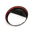 Koplamprand Met Vizier MOTO NOSTRA Vespa LX 50, LX 125, LX 150, GTV, GT60 125-300 Vlak Zwart