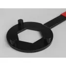 koppelingsblokkeergereedschap  46mm 3 pins  piaggio 50cc 2 takt (type sfera 1), piaggio 80cc 2 takt