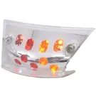 LED achterlicht Piaggio Zip + richtingaanwijzer (helder glas)