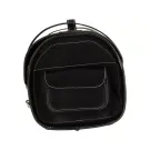 Leren Etui Dokterstas Pepe Parts 38x27x26cm - 26 ltr.Koeienhuid Zwart Universeel