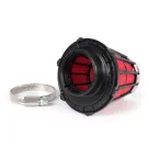 Luchtfilter Malossi e5  0掳, cs=40mm Rood Zwart Mikuni