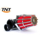 Luchtfilter R-Evo Tnt Ø28/35mm 90° Chroom/Rood