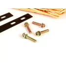 Mand Rieten Mand Incl. Bevestigingsset OEM Quality 43x33x19cm Fiets Scooter Vespa Bromfiets Kleur: Naturel