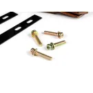 Mand  Rieten Mand Incl. Bevestigingsset OEM Quality  43x33x19cm Fliets Scooter Vespa Bromfiets Kleur Bruin