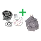 Minarelli Horizontaal 50cc + Cilinderkop (watergekoeld)