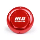 Olieaftapplug Moto Nostra CNC Rood- Alle Piaggio Leader 125-200cc LEM 125-150cc, HE 125-150cc,