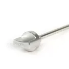 olievuldop met peilstok  BGM pro, versnellingsbakolie  piaggio leader/quasar/hpe   vespa et4, lx, lxv, s, gt, gts, gtv, gtl 125 300cc   geanodiseerd zilver