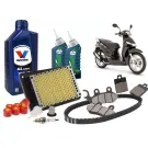 Onderhoudspakket Peugeot Tweet 4T - Dubbele schijfrem (snor/brom)