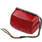 Achterlicht Honda Wallaroo CEV Chroom Compleet CE  Bay15D 12V 21/5W	