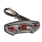 Achterlicht Uni Led + Kenteken Verl. 3 Led CE Bye Bike	