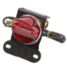 Achterlicht Uni Super Motard + WA ST Elec Bay15D 12V 18/5W G18 Kleine BOL T10 12V 10W	 