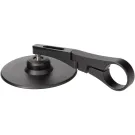 Paar Spiegels MOTO NOSTRA 1409 Aluminium CNC Ø=95mm Rond Stuuruiteinden Mat Zwart