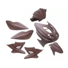 aerox kappenset mat bruin