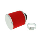Luchtfilter Race Tnt Ø28/35mm Zwart/Rood