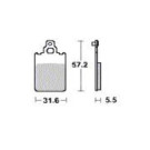 Remblokken - Malaguti - Firefox F15 - Voor