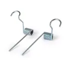 Reparatieset Voor Bagagedrager Opklapbaar Achter MOTO NOSTRA Vespa Smallframe V50, PV125, ET3, PK Vespa Largeframe Rally180 Zilver